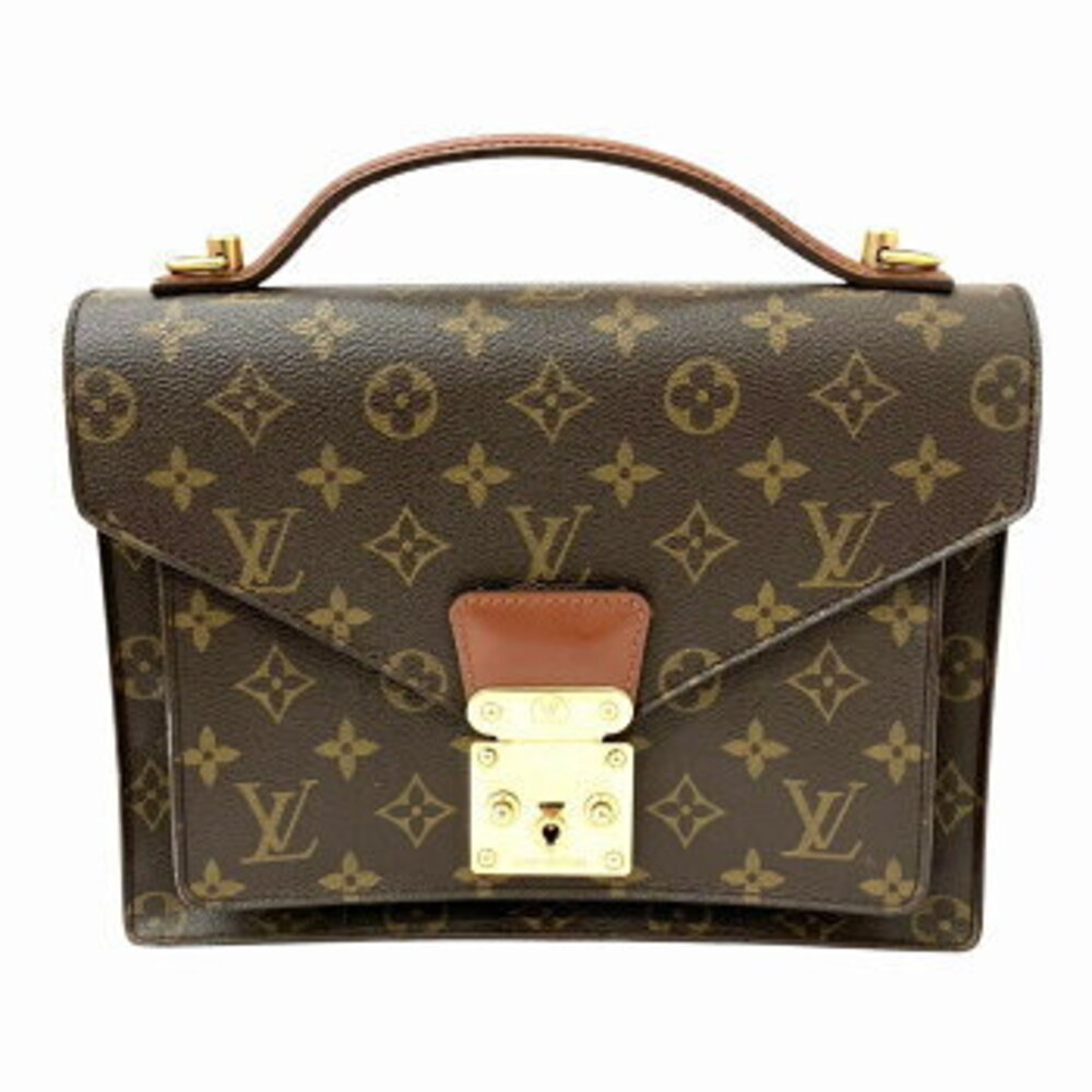 LOUIS VUITTON Monogram Monceau Handbag Shoulder Bag